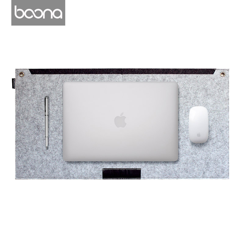 Felt multi-function mouse pad