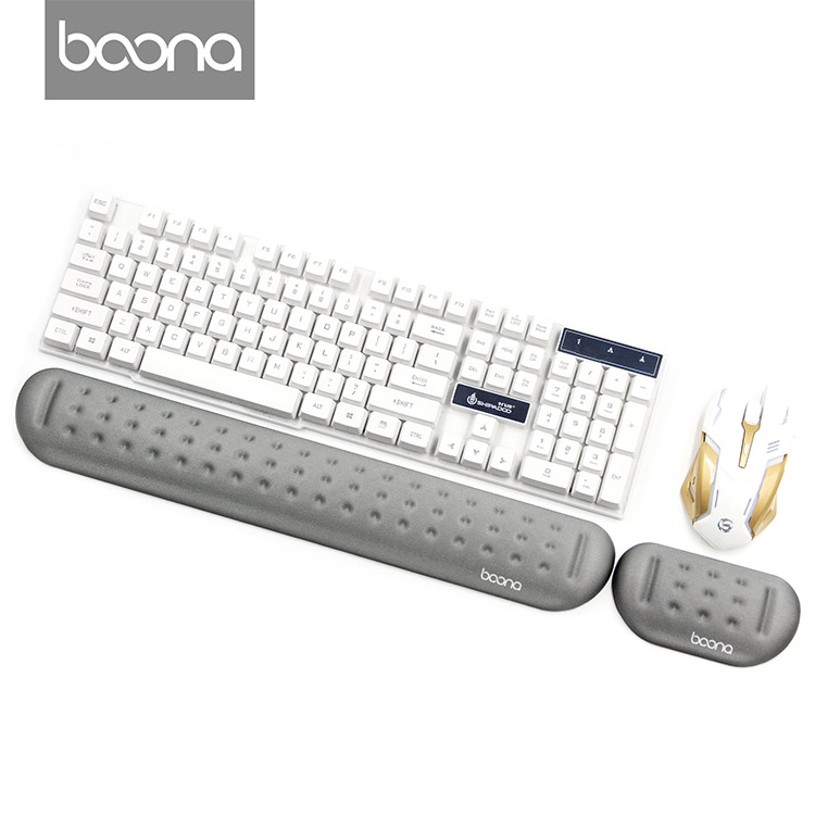 Breathable Massage Hole Keyboard Wrist Rest Support